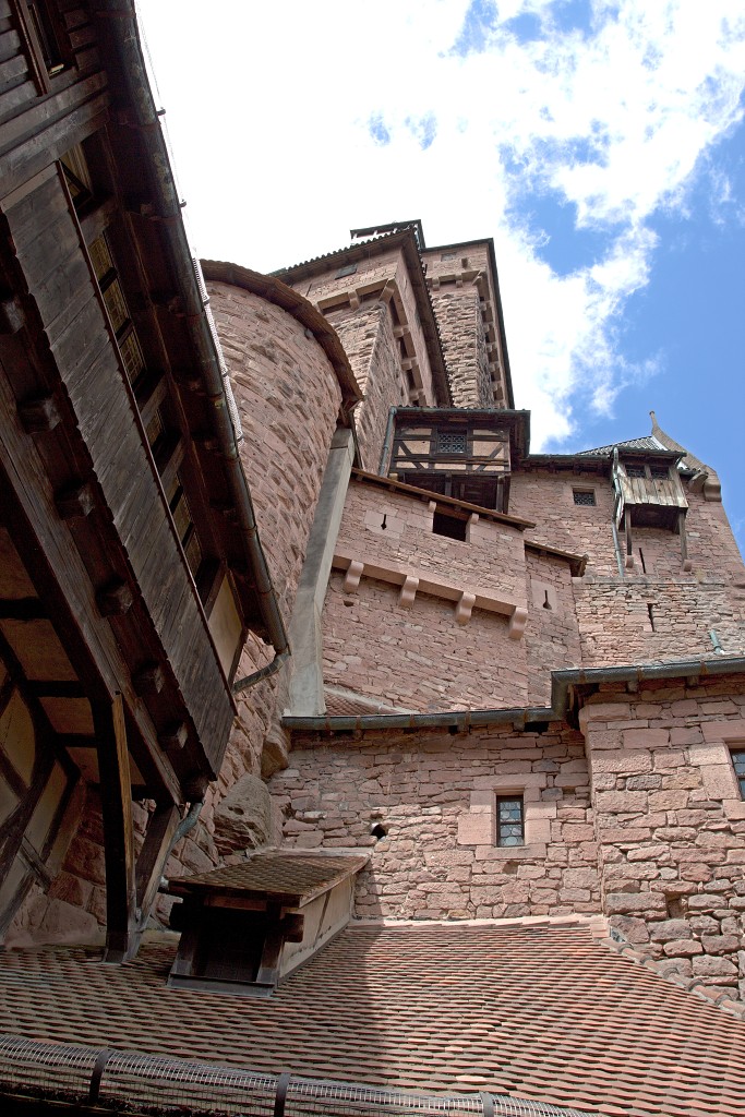 chateau koenigsbourg koenigsburg kasteel burcht hdr orschwiller elzas vogezen france frankrijk fort
